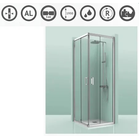 MAMPARA DUCHA ANGULAR ECO 300 CASTEL