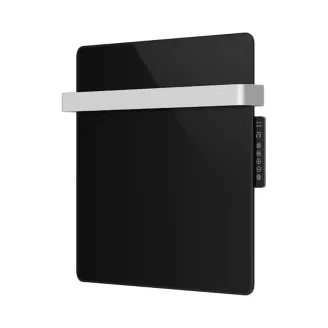 TOALLERO ELÉCTRICO ETNA FOSSIL NATURA 50x50 NEGRO 250W