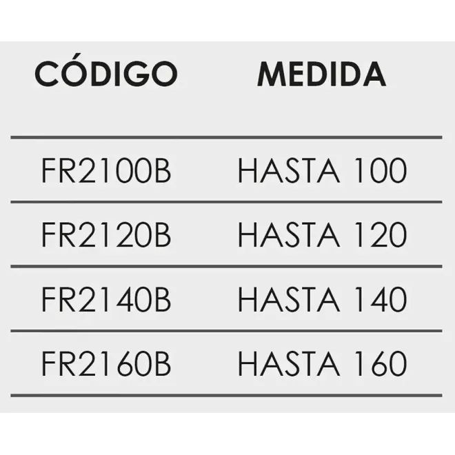 FICHA MAMPARA DE DUCHA FIJA + CORREDERA FREE 200B CASTEL