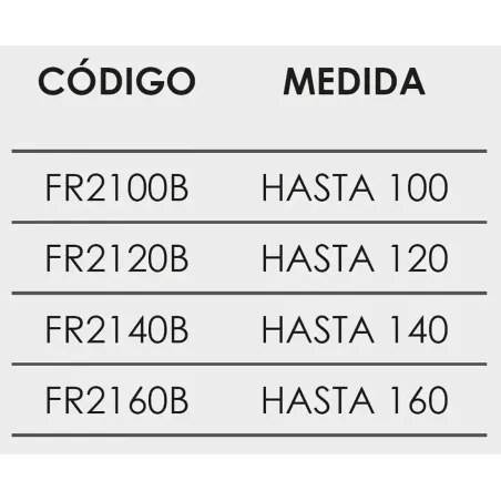 FICHA MAMPARA DE DUCHA FIJA + CORREDERA FREE 200B CASTEL