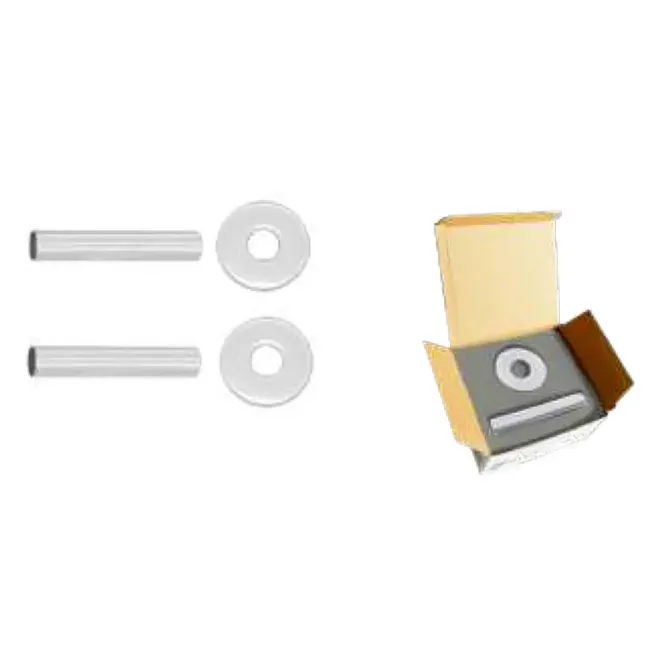 KIT VALVULA Y DETENTOR + CUBRE TUBOS RADIADOR RODRIGUEZ CALDERON CUBRE BLANCO