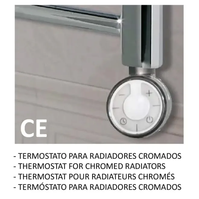 TERMOSTATO CON RESISTENCIA RADIADOR RODRIGUEZ CALDERON CROMO