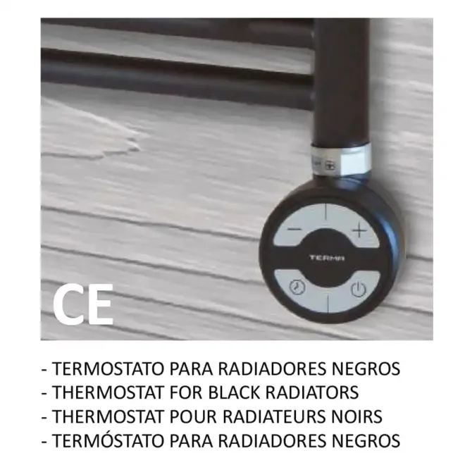 TERMOSTATO CON RESISTENCIA RADIADOR RODRIGUEZ CALDERON NEGRO