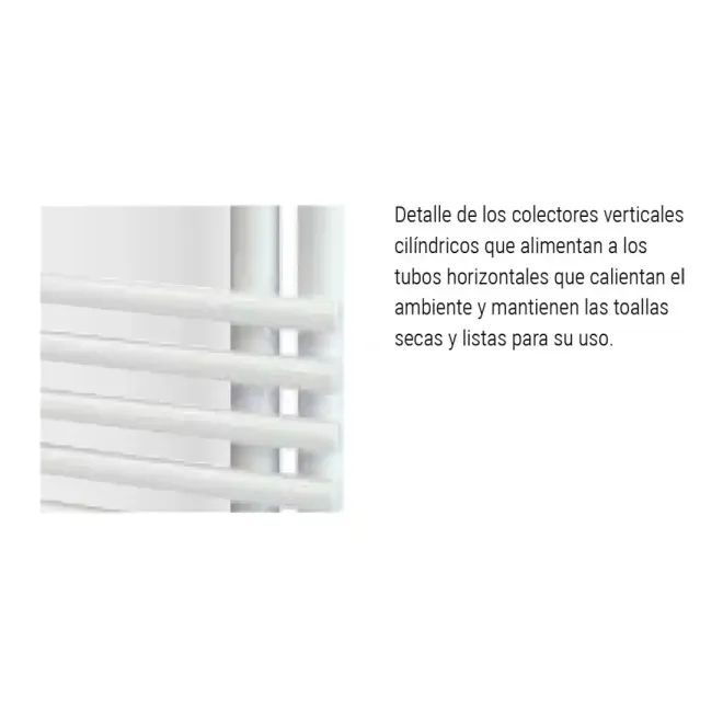 RADIADOR DECORATIVO TOALLERO AGUA EPSILON MITHOS DETALLE 3