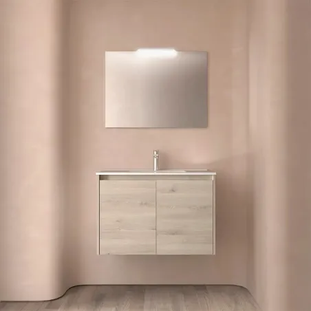 CONJUNTO MUEBLE DE BAÑO NOJA 2 PUERTAS SALGAR