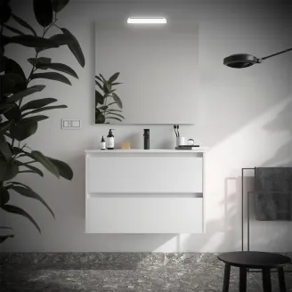 CONJUNTO MUEBLE DE BAÑO NOJA 2 CAJONES SALGAR
