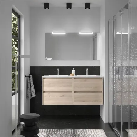 CONJUNTO MUEBLE DE BAÑO NOJA 4 CAJONES SALGAR
