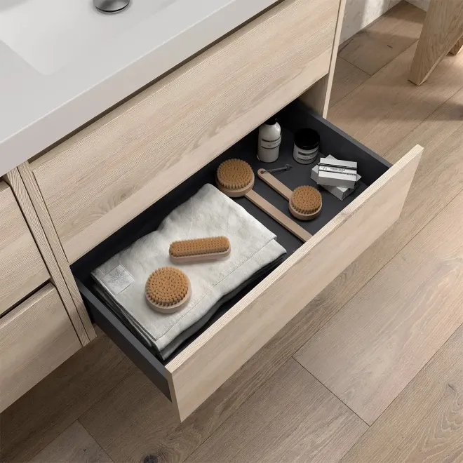 CONJUNTO MUEBLE DE BAÑO NOJA 4 CAJONES SALGAR