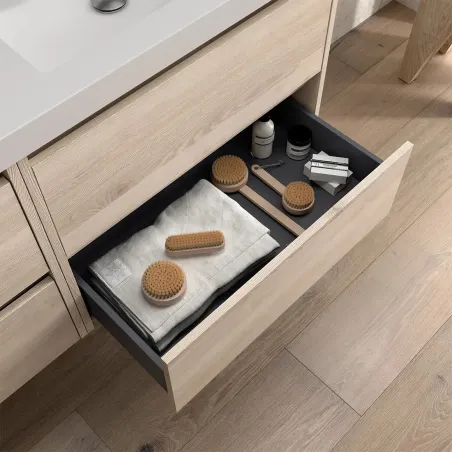 CONJUNTO MUEBLE DE BAÑO NOJA 4 CAJONES SALGAR