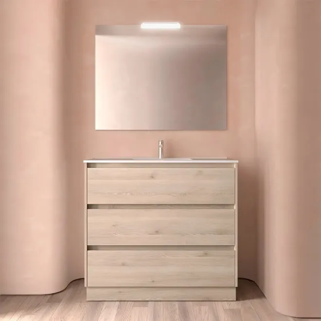 CONJUNTO MUEBLE DE BAÑO NOJA 3 CAJONES SALGAR