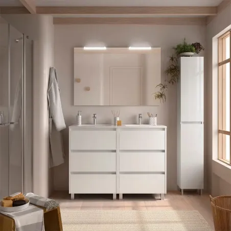 CONJUNTO MUEBLE DE BAÑO NOJA 6 CAJONES SALGAR