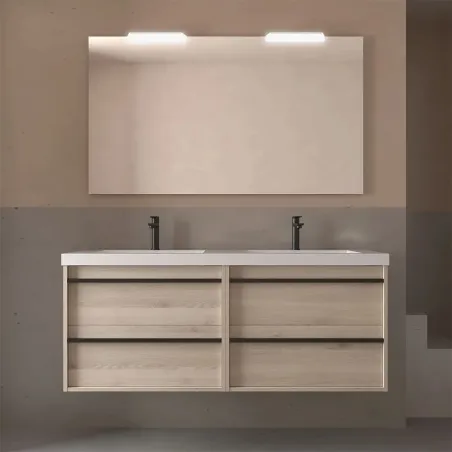 CONJUNTO MUEBLE DE BAÑO ATTILA 4 CAJONES SALGAR
