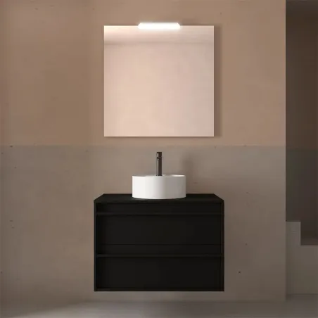MUEBLE DE BAÑO ATTILA 2 CAJONES PARA LAVABO SOBREMUEBLE SALGAR