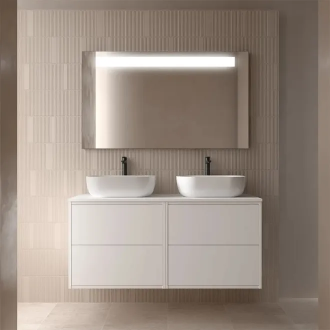 MUEBLE DE BAÑO OPTIMUS 4 CAJONES PARA LAVABO SOBREMUEBLE SALGAR