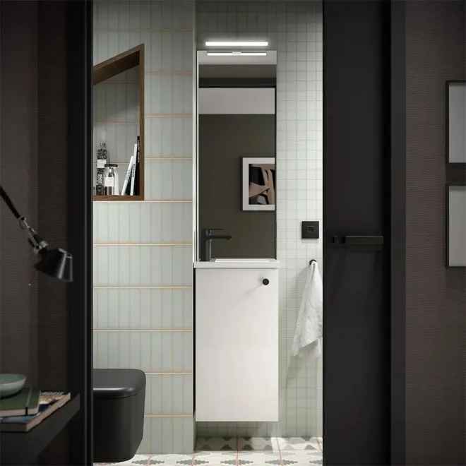 CONJUNTO MUEBLE DE BAÑO MARVILE 1 PUERTA SALGAR