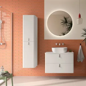 MUEBLE DE BAÑO UNIIQ 2 CAJONES PARA LAVABO SOBREMUEBLE SALGAR