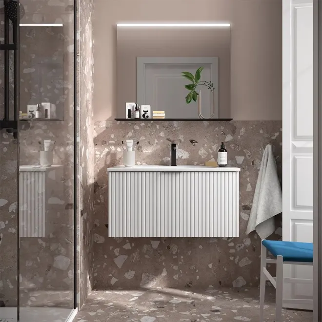 MUEBLE DE BAÑO LOOK BIBA 2 CAJONES SALGAR