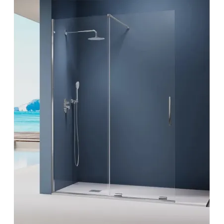 MAMPARA FIJA DUCHA + CORREDERA MOKA KASSANDRA
