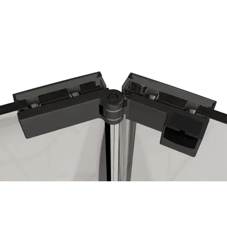 DETALLE MAMPARA DUCHA PLEGABLE PRISMA PI300 KASSANDRA