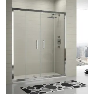 MAMPARA DUCHA FRONTAL CORREDERA 4 HOJAS S300 KASSANDRA