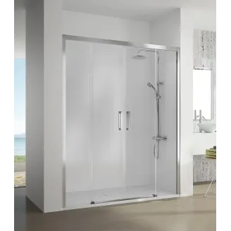 MAMPARA DUCHA FRONTAL CORREDERA 4 HOJAS S400 KASSANDRA