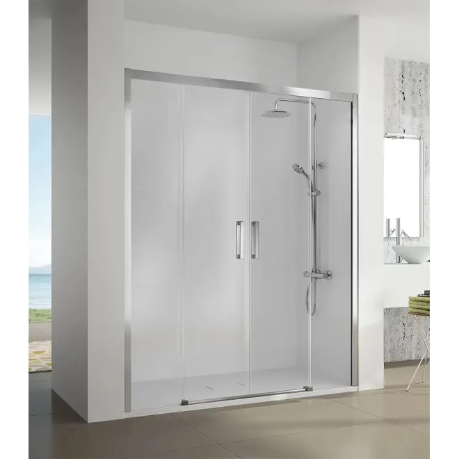 MAMPARA DUCHA FRONTAL CORREDERA 4 HOJAS S400 KASSANDRA