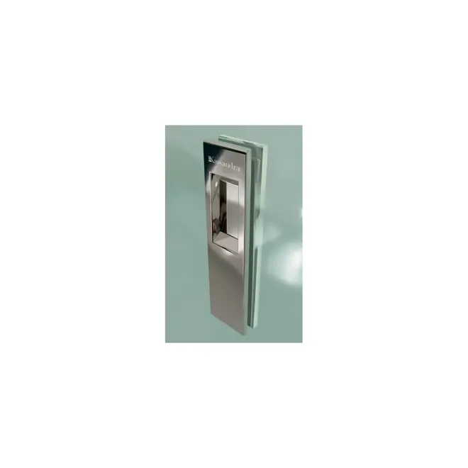 DETALLE TIRADOR MAMPARA DUCHA ANGULAR CORREDERA 4 HOJAS SIENA KASSANDRA