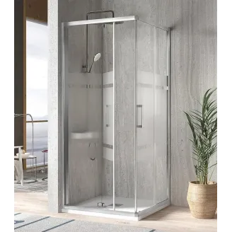 MAMPARA DUCHA ANGULAR CORREDERA S300 KASSANDRA