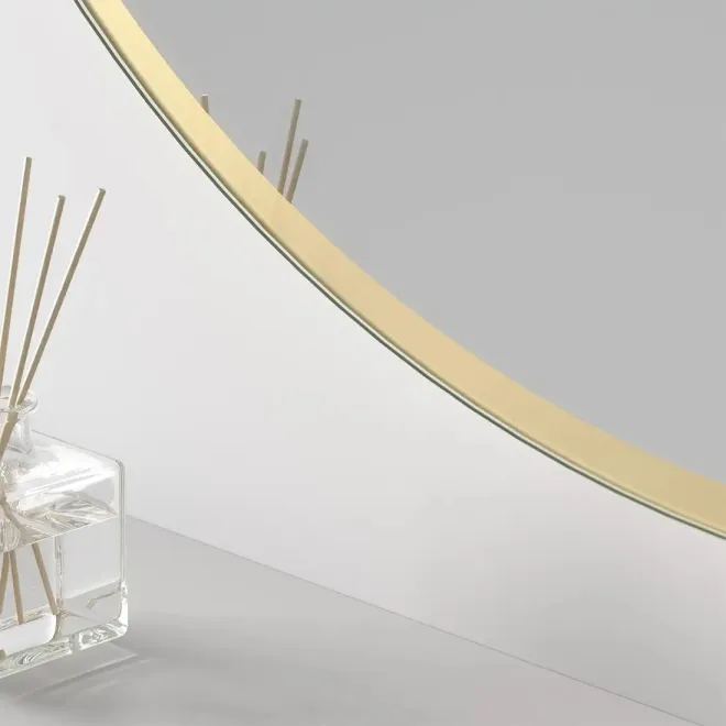 DETALLE ESPEJO DE BAÑO CON LUZ LED BRASILIA REDONDO DYLED
