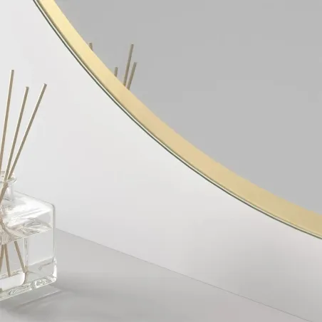 DETALLE ESPEJO DE BAÑO CON LUZ LED BRASILIA REDONDO DYLED