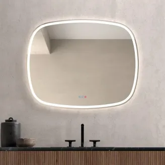 ESPEJO DE BAÑO CON LUZ LED ALHAMBRA OVALADO DYLED