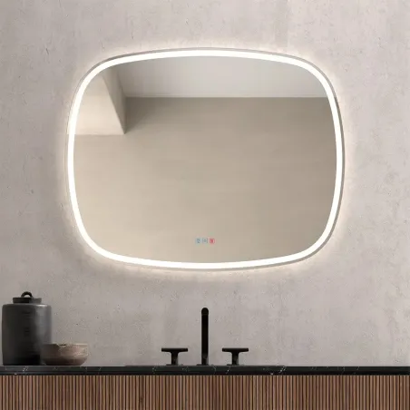 ESPEJO DE BAÑO CON LUZ LED ALHAMBRA OVALADO DYLED