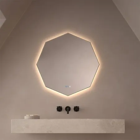 ESPEJO DE BAÑO CON LUZ LED ALMOUROL DYLED