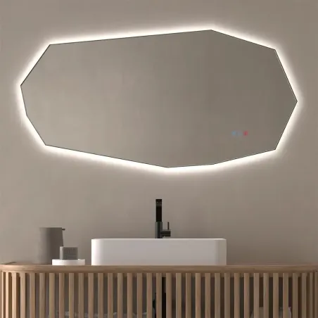 ESPEJO DE BAÑO CON LUZ LED GAUDI DYLED