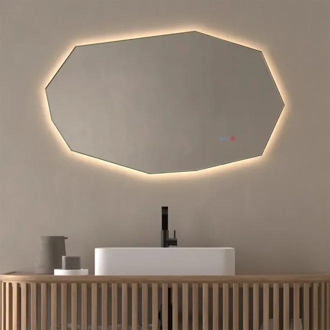 ESPEJO DE BAÑO CON LUZ LED GAUDI DYLED