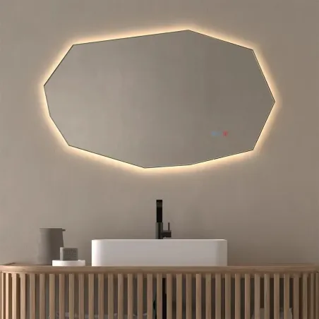 ESPEJO DE BAÑO CON LUZ LED GAUDI DYLED