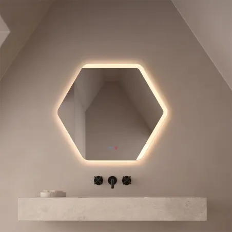ESPEJO DE BAÑO CON LUZ LED TARRAGONA DYLED