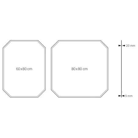 PLANO ESPEJO DE BAÑO SUKUR DYLED