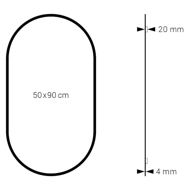 PLANO ESPEJO DE BAÑO GRAZ DYLED