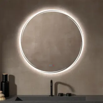 ESPEJO DE BAÑO CON LUZ LED TRAMUNTANA REDONDO DYLED