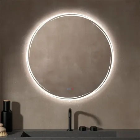 ESPEJO DE BAÑO CON LUZ LED TRAMUNTANA REDONDO DYLED