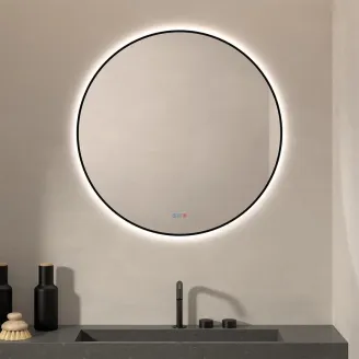 ESPEJO DE BAÑO CON LUZ LED BAEZA REDONDO DYLED
