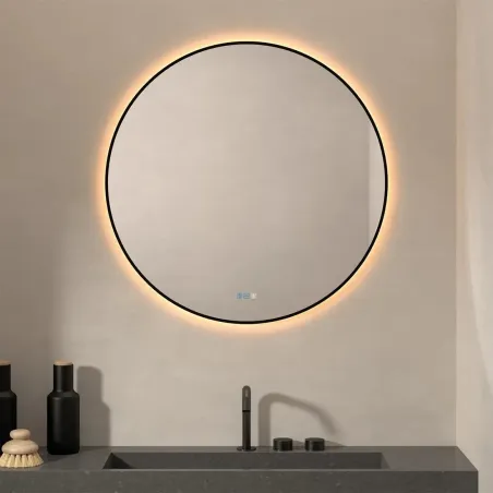 ESPEJO DE BAÑO CON LUZ LED BAEZA REDONDO DYLED