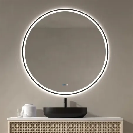 ESPEJO DE BAÑO CON LUZ LED CORDOBA REDONDO DYLED