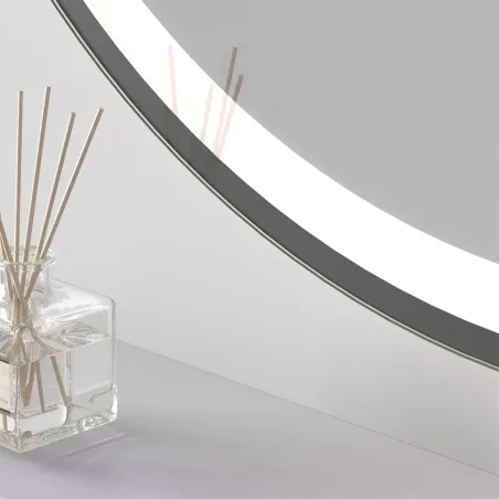 DETALLE ESPEJO DE BAÑO CON LUZ LED CORDOBA REDONDO DYLED