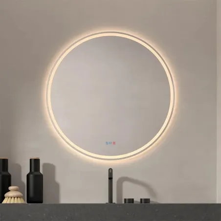 ESPEJO DE BAÑO CON LUZ LED TOLEDO REDONDO DYLED