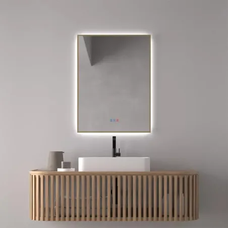 ESPEJO DE BAÑO CON LUZ LED IGUAZU DYLED
