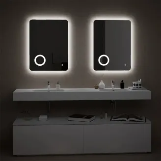 ESPEJO DE BAÑO CON LUZ LED ELOH TORVISCO