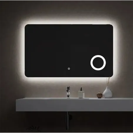 ESPEJO DE BAÑO CON LUZ LED ELOH TORVISCO