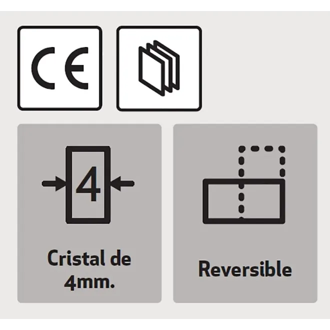FICHA ESPEJO DE BAÑO RECTANGULAR NEGRO TORVISCO